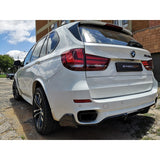F15 X5 MP style 5pcs rear diffuser
