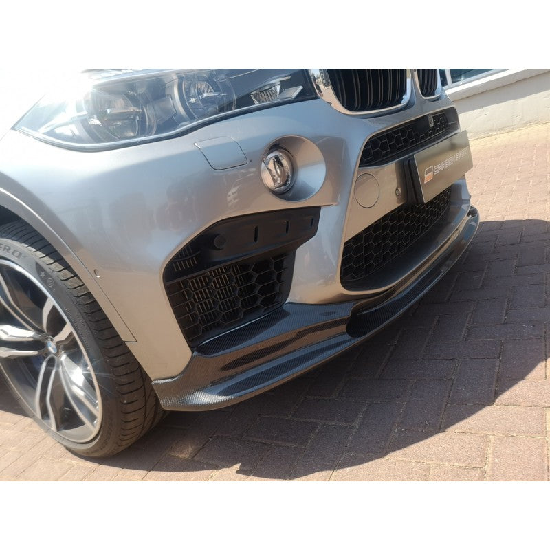 F85 F86 X5M X6M 3D style carbon fiber front lip