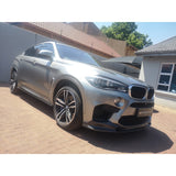 F85 F86 X5M X6M 3D style carbon fiber front lip