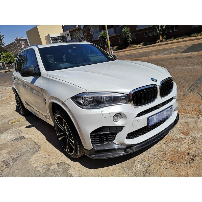 F85 F86 X5M X6M 3D style carbon fiber front lip