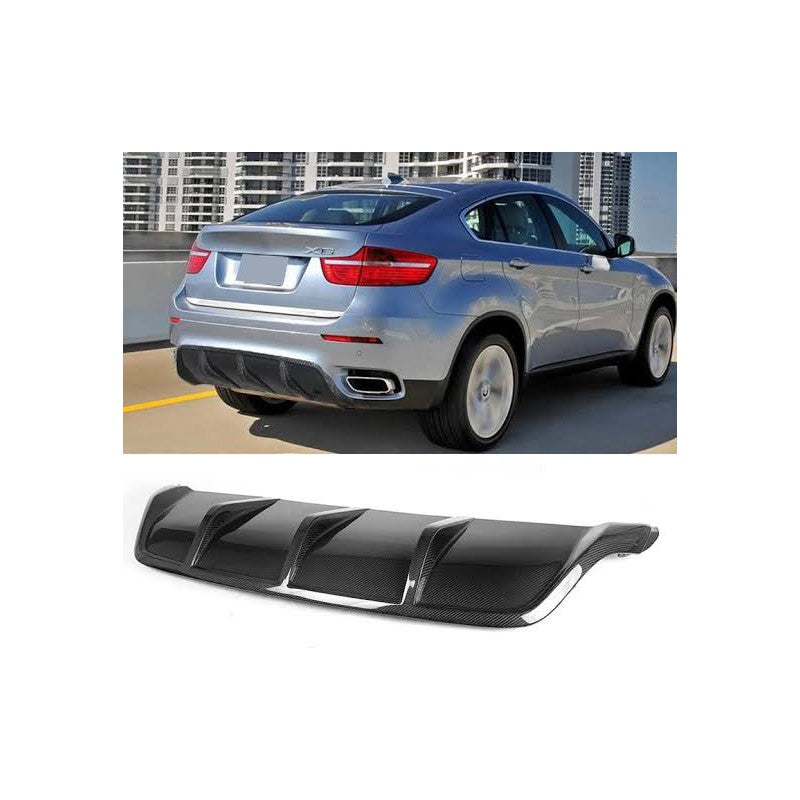 F16 X6 carbon fiber rear diffuser
