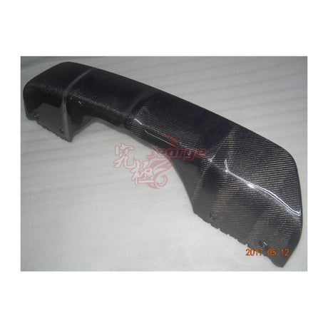 F16 X6 P style carbon fiber rear diffuser