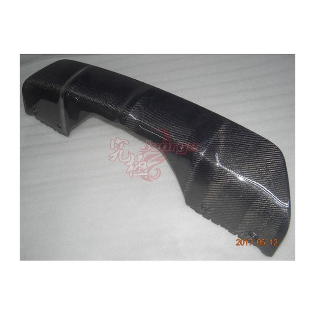 F16 X6 P style carbon fiber rear diffuser