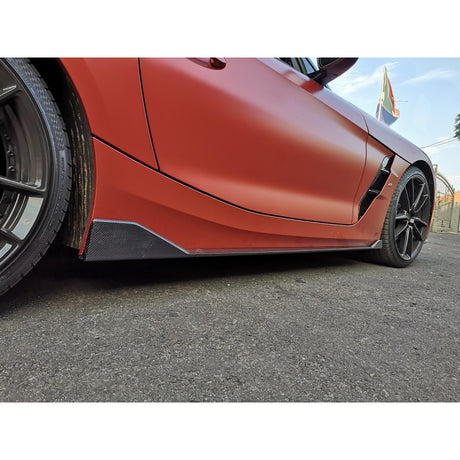 G29 Z4 carbon fiber side skirts