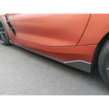 G29 Z4 carbon fiber side skirts