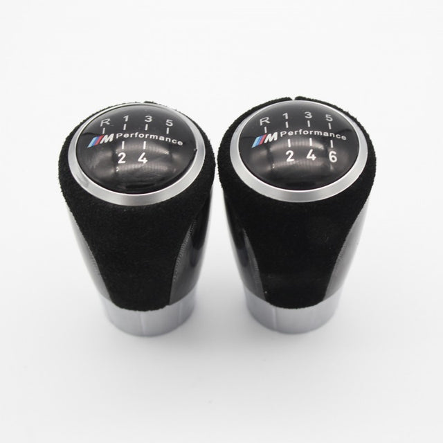 Performance 5 speed gearknob (aluminium / suede)