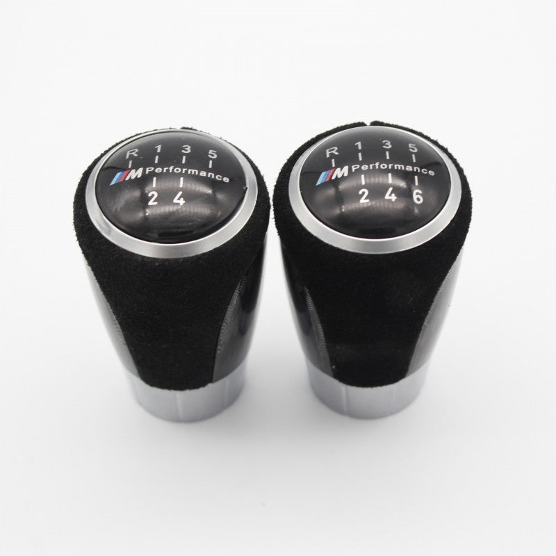 Performance 6 speed gearknob (aluminium / suede)