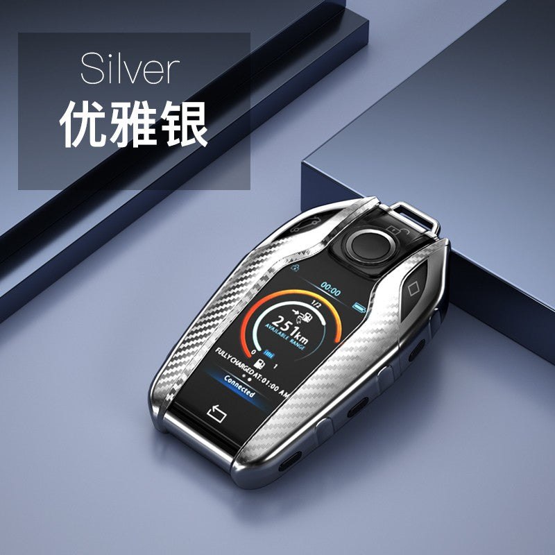 BMW TPU key cover (C) - Silver