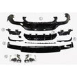 C253 20+ GLC63 coupe rear diffuser w/tailpipe