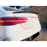 C292 GLE coupe carbon fiber boot spoiler