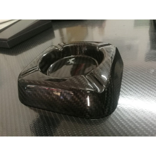 Carbon fiber ashtray