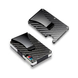 Carbon fiber card wallet