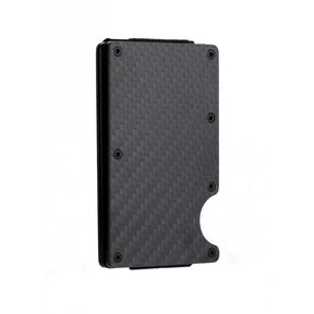 Carbon fiber card wallet (Black)