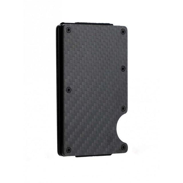 Carbon fiber card wallet (Black)