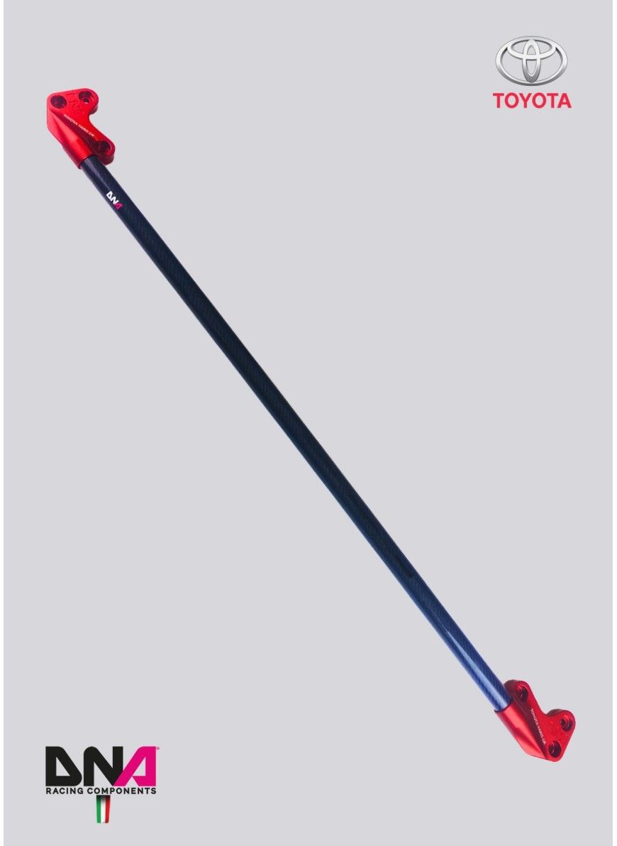 DNA RAcing Yaris GR Carbon Fibre Front Strut Bar Kit