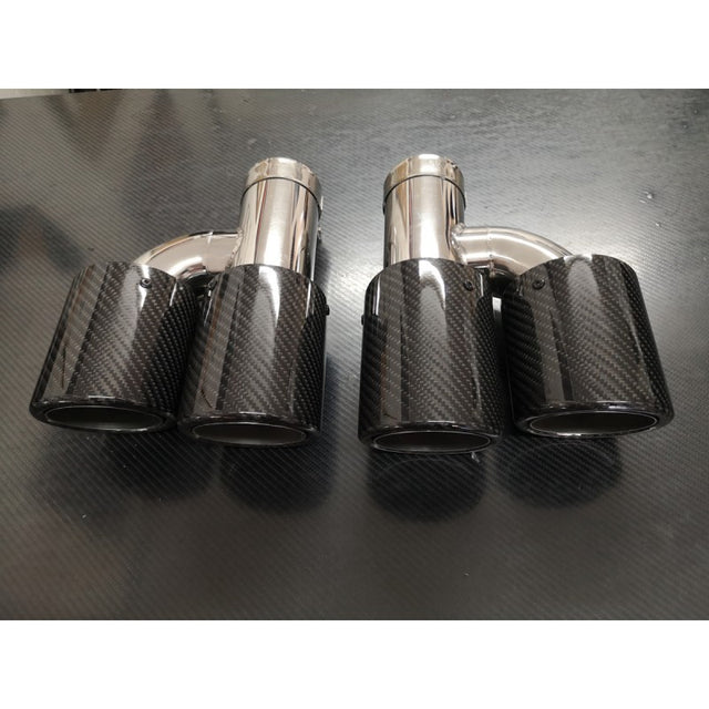 Carbon fiber quad pipe (U-type)