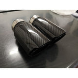 Carbon fiber tailpipe (double pipe)