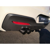 Carbon fiber tailpipe (double pipe)