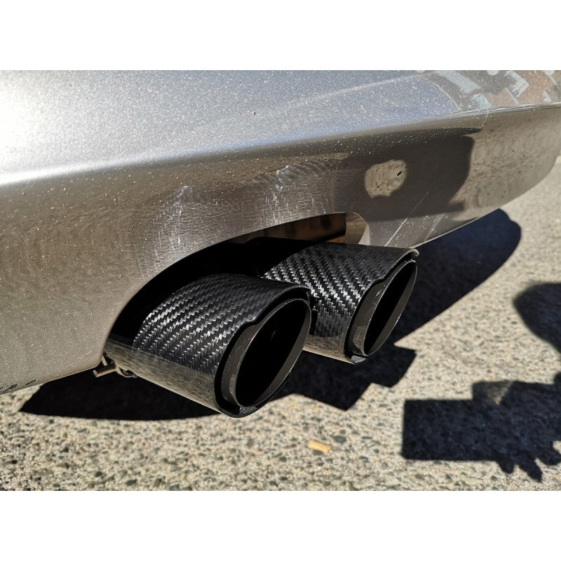 Carbon fiber tailpipe (double pipe)
