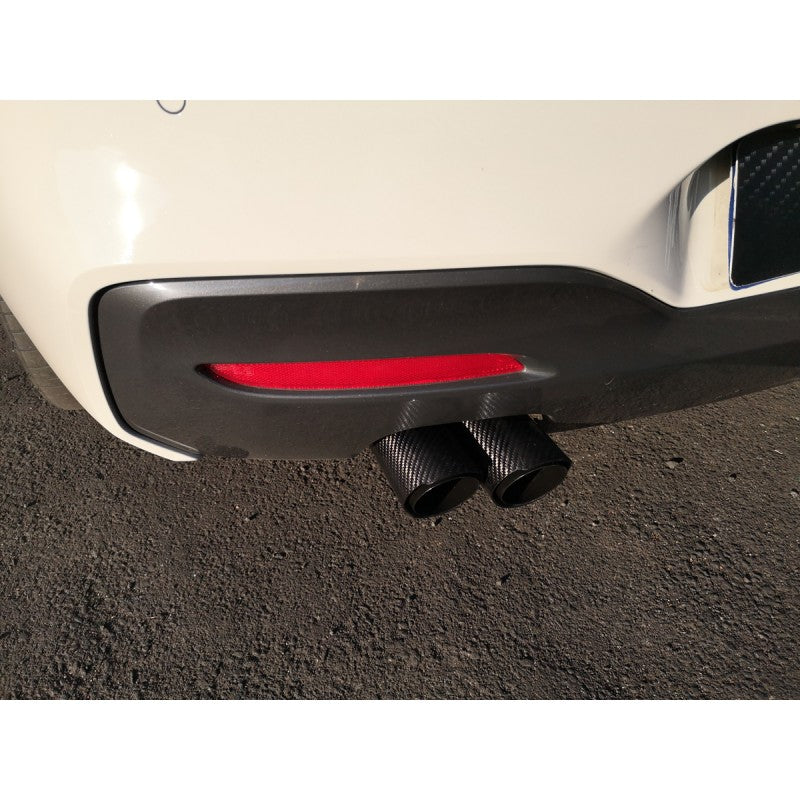Carbon fiber tailpipe (double pipe)