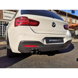 Carbon fiber tailpipe (double pipe)