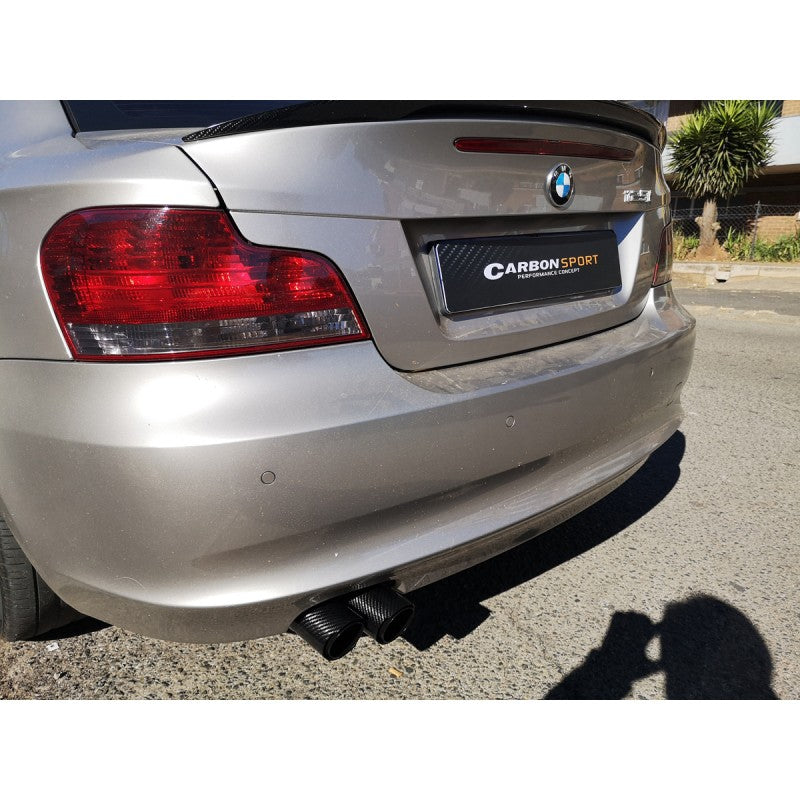 Carbon fiber tailpipe (double pipe)