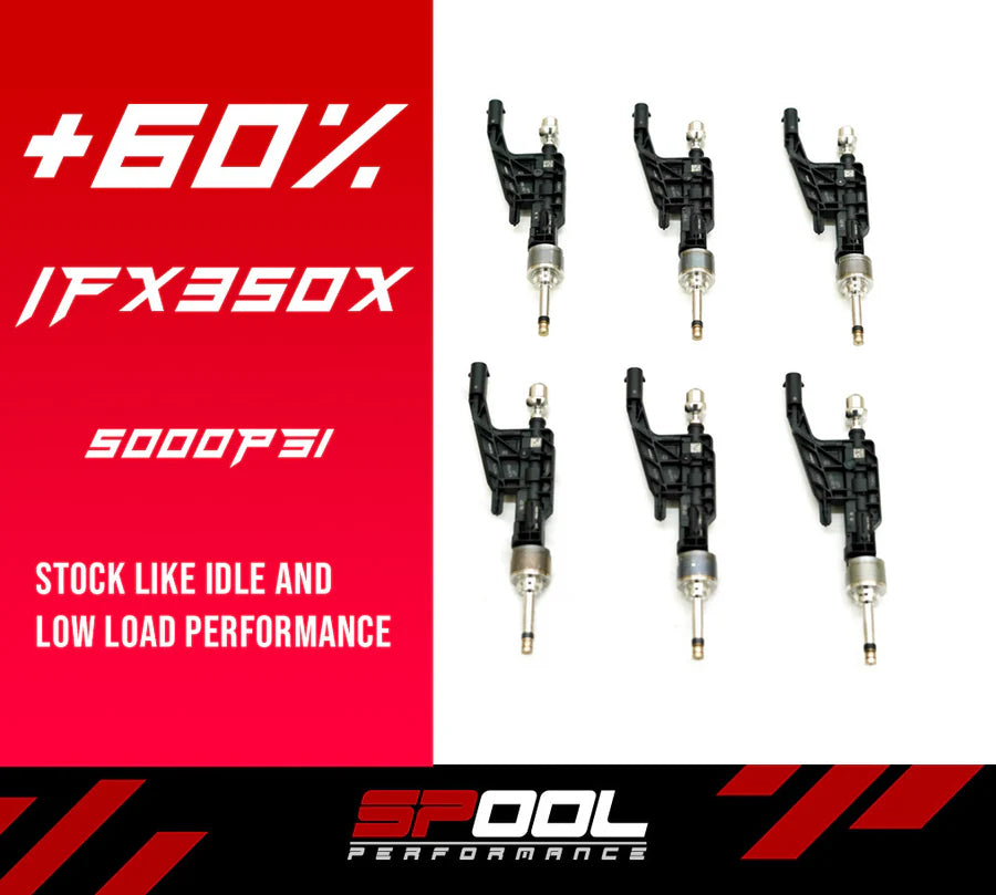 BMW GEN2 B58 IFX350X upgraded DI injectors Stage 2 +60%