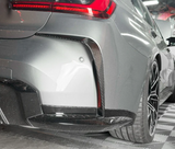 BMW G80/G82 Carbon Fiber Rear Bumper Trims