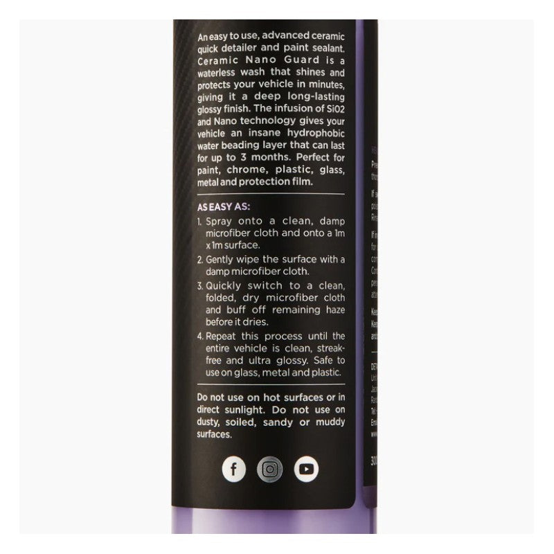 Ceramic Nano Guard - Quick detailer