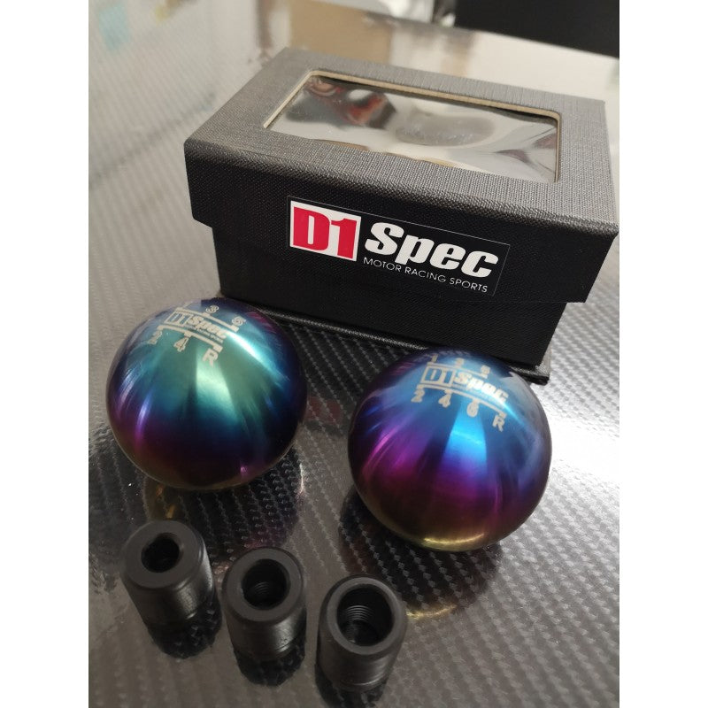 D1 Spec Titanium look gear knob