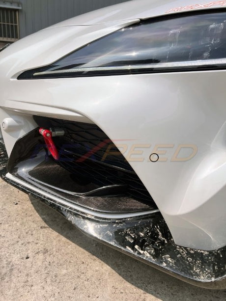 Supra GR 2020+ Dry Carbon Lower Front Bumper Covers