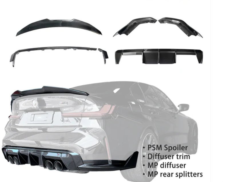 BMW G80/G82 Carbon fiber Rear Exteriors Cover