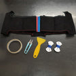 E-Series Msport steering wheel suede alcantara DIY kit (M-colors)