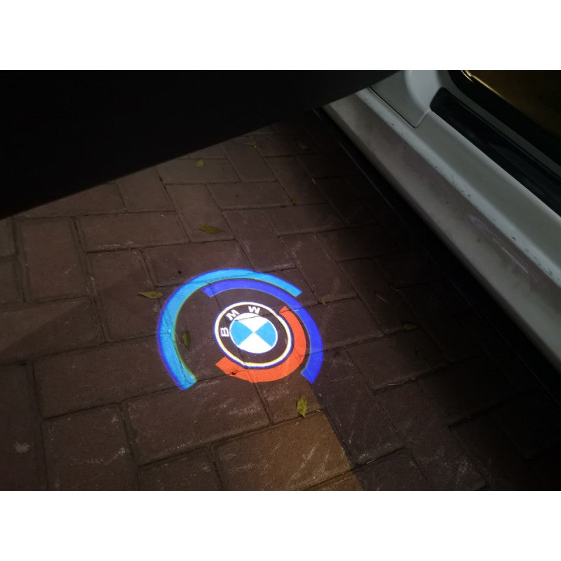 E / F-Series Welcome door light - Anniversary  (upgrade glass Lens)