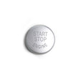 E-Series start button (silver)