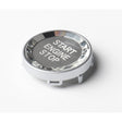 E-Series crystal start button (silver)