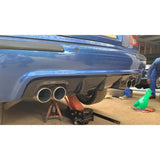 E39 M5 E-style carbon fiber rear diffuser