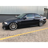E46 M3 CSL style carbon fiber front lip