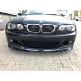 E46 M3 CSL style carbon fiber front lip