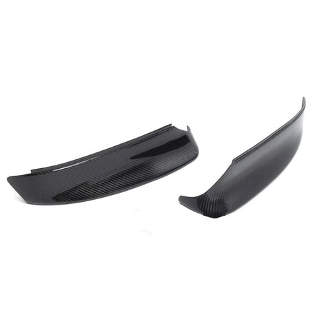 E46 M3 CSL style carbon front splitters for CSL bumper