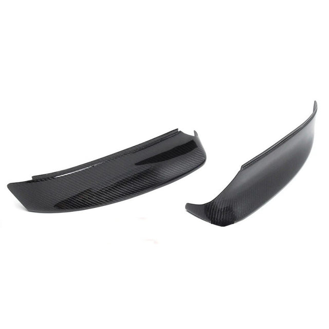 E46 M3 CSL style carbon front splitters for CSL bumper