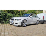 E46 Mtech carbon fiber front splitters