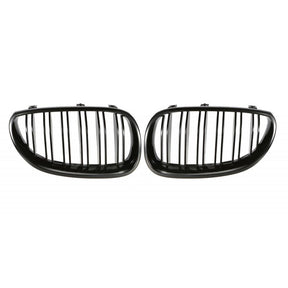 E60 dual slat kidney grille