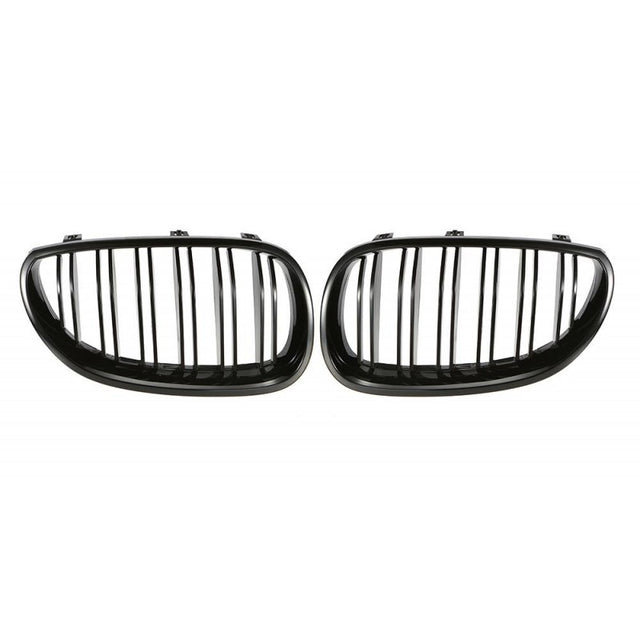 E60 dual slat kidney grille