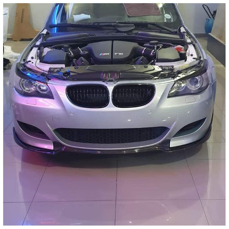 E60 M5 HG-style carbon fiber front lip