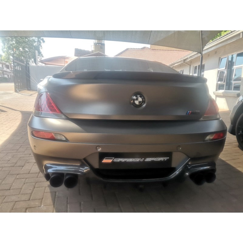 E63 M6 V style carbon fiber diffuser