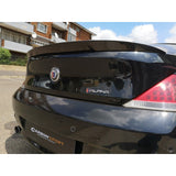 E63 07-10 V style carbon fiber boot spoiler