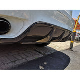 E71 X6 carbon fiber diffuser