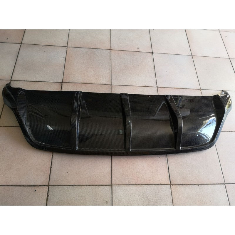 E71 X6 carbon fiber diffuser