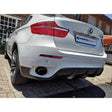 E71 X6 carbon fiber diffuser